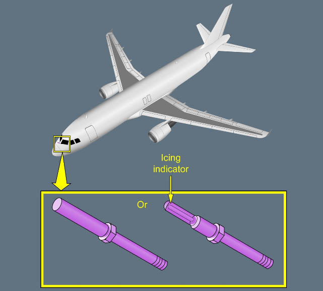 ILLUSTRATION ICING INDICATOR