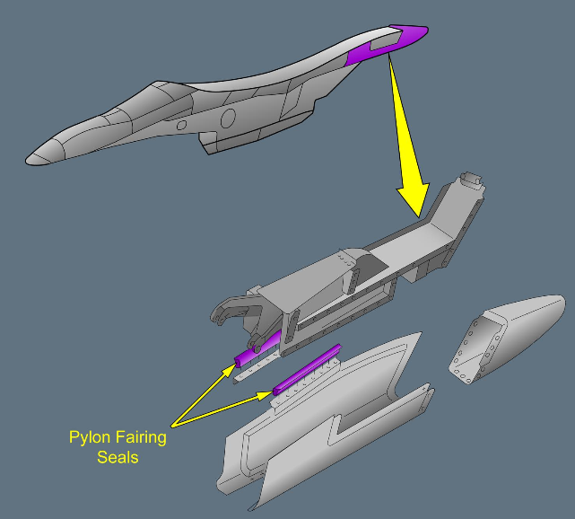 ILLUSTRATION PYLON FAIRING SEAL